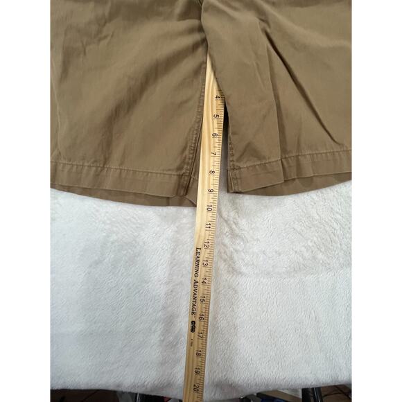 Polo Ralph Lauren Shorts Men 35 Relaxed‎ Fit Tan Chino Embroidered Pony Cotton - Picture 6 of 7